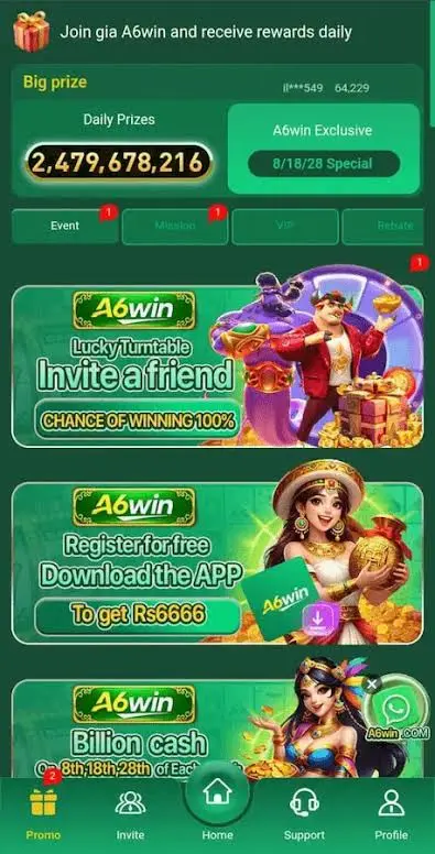 a6win game download