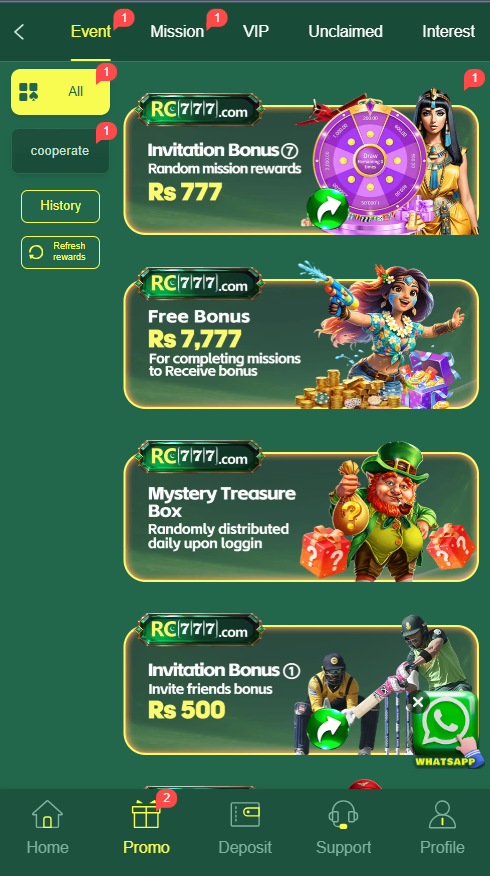 RC777 game best Earning App